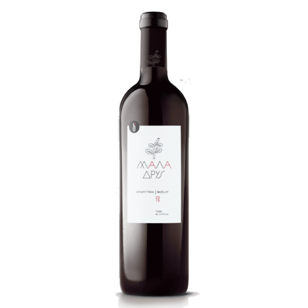 Oινοποιείο Δασακλή ΜΑΛΑ ΔΡΥΣ Κόκκινο Ξηρό  Merlot, Αγιωργίτικο 2018 750ml