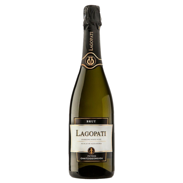 Κτήμα Χατζηγεωργίου ΛΑΓΟΠΑΤΙ BRUT Λευκό Aφρώδες  Μοσχάτο Αλεξανδρείας 2021 750ml