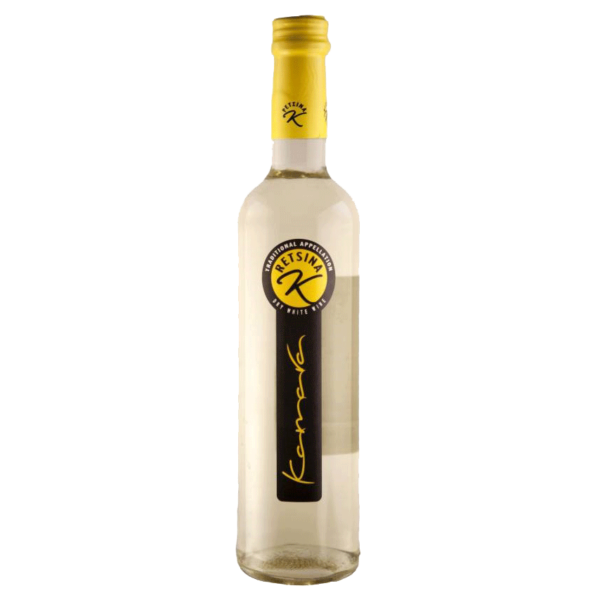 ΚΤΗΜΑ ΚΑΜΑΡΑ  Ρετσίνα Λευκό Ξηρό  Ασύρτικο 2021 750ml