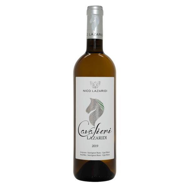 Chateau Nico Lazaridi Cavalieri λευκό ξηρό Sauvignon Blanc, Ugni Blanc, Ασύρτικο 2020 750ml