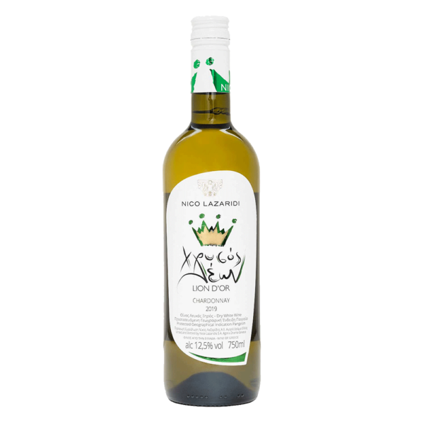 Chateau Nico Lazaridi Χρυσός Λέων Λευκό Ξηρό Chardonnay 2021 750ml