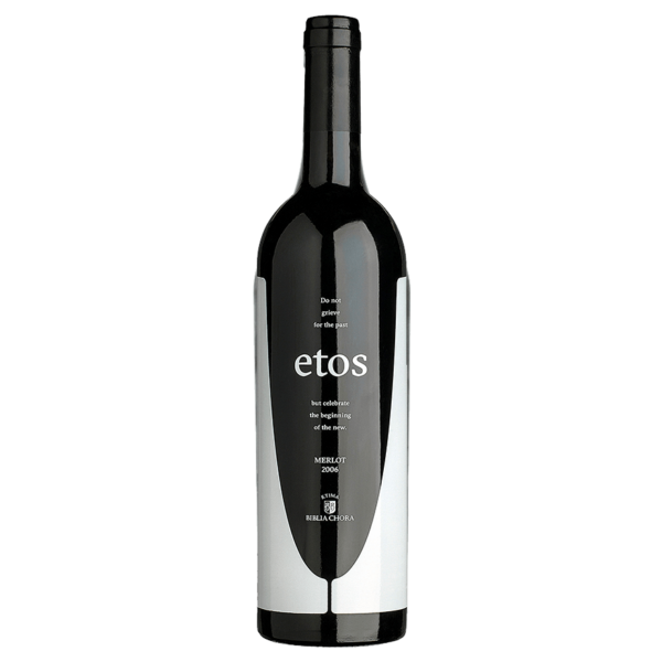 Κτήμα Βιβλία Χώρα etos Κόκκινο Ξηρό Merlot 2006 750ml