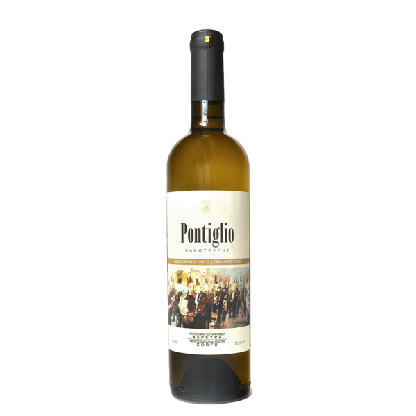 Pontiglio Winery Λευκό Ξηρό  Κακοτρύγης 2019 750ml