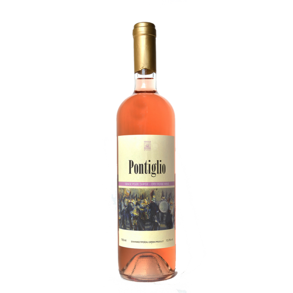 Pontiglio Winery Ροζέ Ξηρό  Σκοπελίτης 2019 750ml