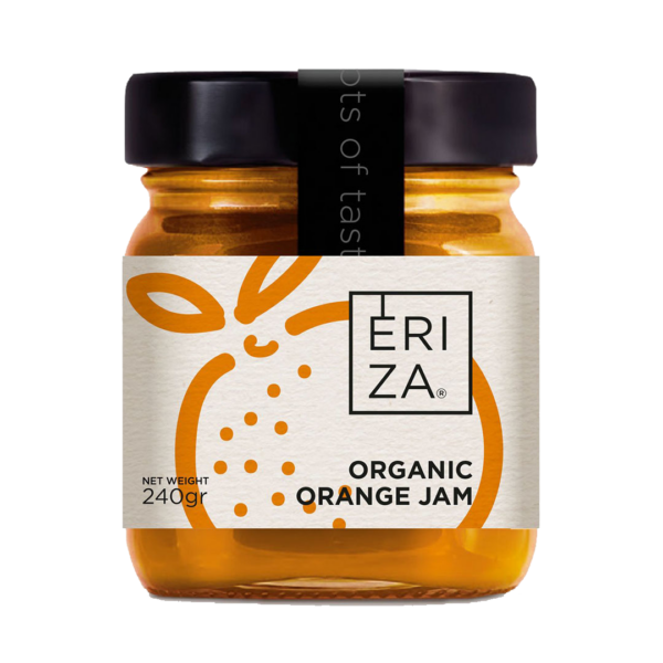 ERIZA Βιολογική Μαρμελάδα Πορτοκάλι 240gr