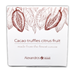 Alexandros Τρούφες κακάο με εσπεριδοειδή 90gr