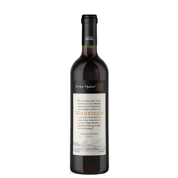 Μουσών Ερυθρός Ξηρός Μούχταρο 2020 750ml