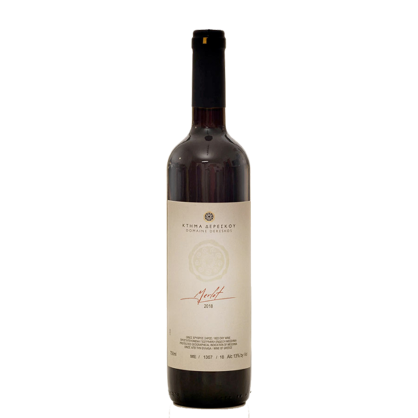 Kτήμα Δερέσκου Ερυθρός ξηρός Merlot 2018 750ml