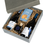 Γκρι Συσκευασία Δώρου 3 Θέσεων με Καπάκι