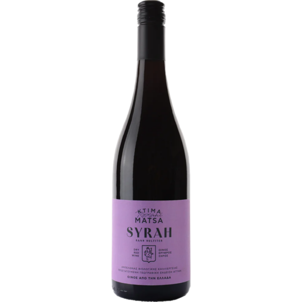 Κτήμα Ρωξάνη Μάτσα Syrah Sans Sulfites 2023 Ερυθρός