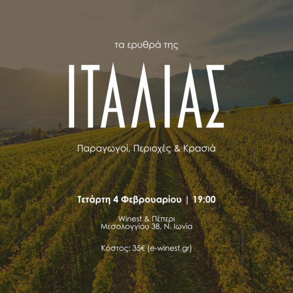 Τα Ερυθρά της Ιταλίας – Παραγωγοί, Περιοχές & Κρασιά